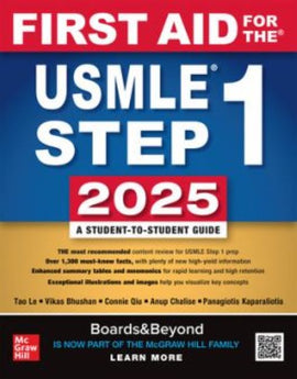 First Aid For The USMLE Step 1 2025, 35th Edition