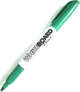 Helix Whiteboard Marker, Round Tip, Green