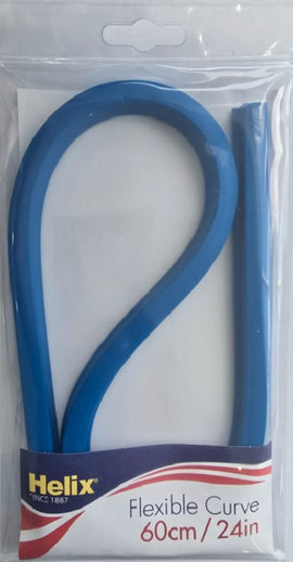 Helix Oxford, Flexible Curve, 24", BLUE