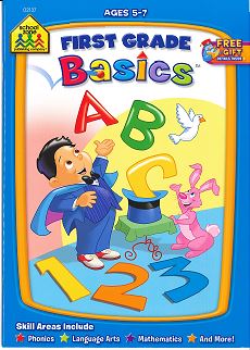 First Grade Basics, Ages 5-7, School Zone