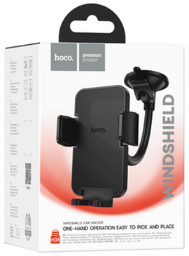 Hoco H38 Windshield Car Phone Holder, BLACK