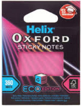 Helix Oxford, Eco, Sticky Notes, 3x3, 360sheets, Matrix Pack