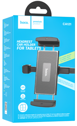 Hoco CA121 Headrest Car holder for Tablets,BLACK
