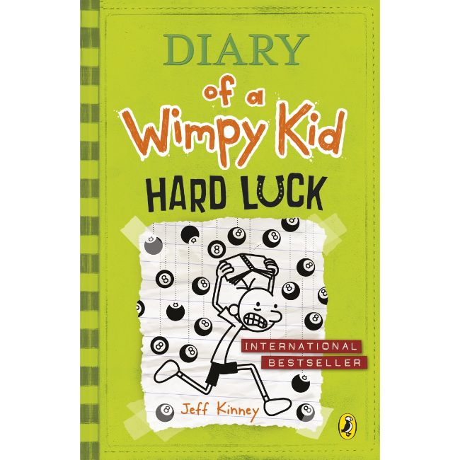 Diary of a Wimpy Kid Book 8: Hard Luck BY Jeff Kinney