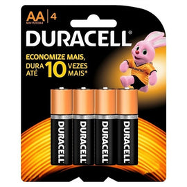Duracell, Battery, AA, 4count