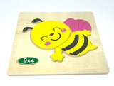 Pointer Wooden Puzzle, Small,  Animal Figures