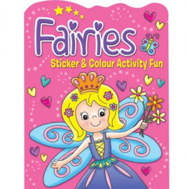 Fairies Sticker and Colour Activity Fun, Book 2
