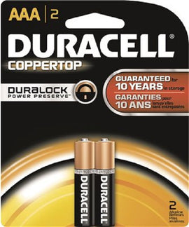 Duracell, Battery, AAA, 2count