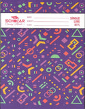 Scholar Single Line Copybook, 80pages, 12pk (Dozen)