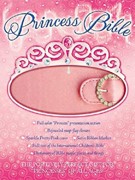 Princess Bible, Leatherflex, Pink