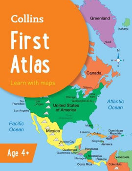 Collins First Atlas Age 4+, 3ed BY Collins Maps