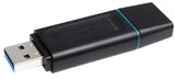 Kingston Black & Teal Flashdrive, USB3.2, 64GB