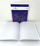Scholar Softcover Composition Notebook, 8" x 10",  Maze Pattern, Assorted Colours, SINGLE