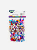 Ecole Decorative Gems and Beads, Assorted Shapes & Sizes