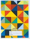 2023 Winners Single Line Copybook, Assorted Patterns, Single Count