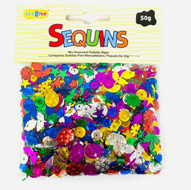 Pointer Kreme Metallic Assorted Confetti, 50g