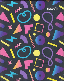 Leader Premium Hardcover Notebook, 8x10in, Hardcover, Assorted, 180pages, THICK