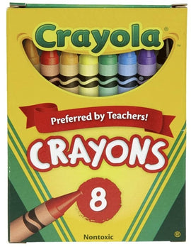 Crayola Crayons in Tuck Box, 8pc