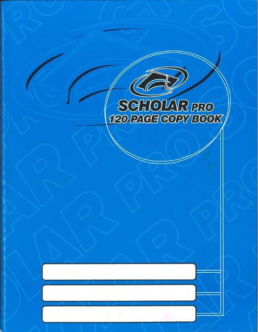 Scholar Pro Single Line Copybook (8"x10"),  120 pages, Single Count