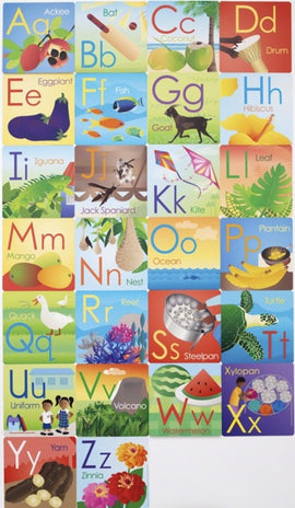 Caribbean Alphabet Cards