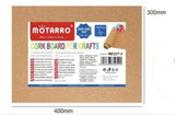 Motarro Cork Board for Craft, 300x400mm, 11.8"x 15.7"