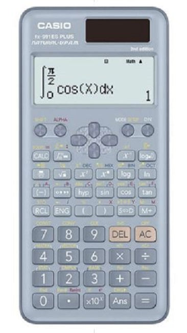 Casio Scientific Calculator, 417 Function, FX991ES, BLUE