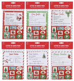 Festive Magic Letter to Santa, 3 piece set, Assorted Patterns
