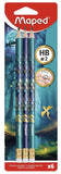Maped Golden Dragon Pencil Set, 2HB, 6ct