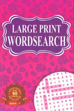 Word Search, Large Print,  Special Edition Activity Book, Assorted Series