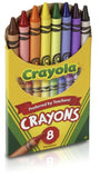 Crayola Crayons in Tuck Box, 8pc