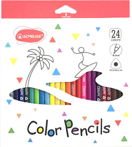 Acmeliae, Color Pencils, Triangular, 24count