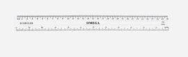 Omega Eco Transparent Ruler, 30cm