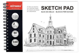 A3 Spiral Sketchbook, 80 Sheets