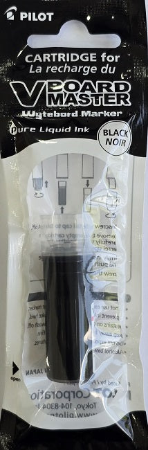 Pilot, V Board Master, Wyteboard Marker, Medium, Chisel Tip, Refillable, Black