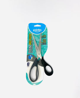Pointer 8" Multi-Purpose Stainless Steel Scissors, Single