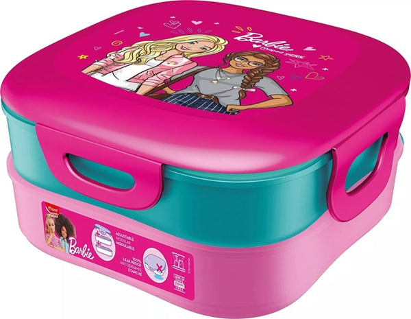 Maped Picnik Barbie Lunch Box, Modular Compartment - Main Image