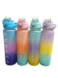 32oz Ombre Water Reusable Water Bottle with Swing Lock, Assorted Colours