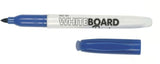 Helix Whiteboard Marker, Round Tip, Blue