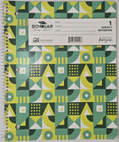 Scholar, 1 Subject Spiral Bound Notebook