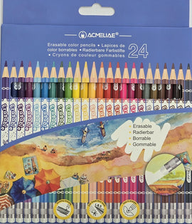 Acmeliae, Erasable Color Pencils, 24count
