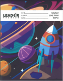Leader Premium Single Line Exercise Book, Single Count