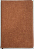 Lined Journal, Stitched Borders, Tan