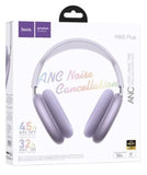 Hoco W65 Plus Happy ANC BT Headphones, Purple