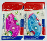 Correction Tape with Dispenser, Assorted Colours