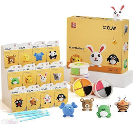 Loufor Pet Paradise, Air Dry Clay Set, Assorted Patterns, 1 pack