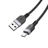 Hoco X109 Energy Silicone Charging Data Cable 3.0A USB-A to Type-C (Length =2M), Black