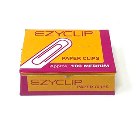 EZYCLIP, Paper Clips, Medium, 100 Count