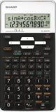 Sharp Scientific Calculator EL-531, 273 Functions - Battery Operated, WHITE & BLACK