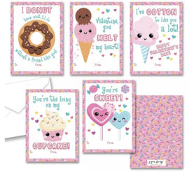 My Sweet Valentine Card & Envelope, Assorted Desgins, Single Unit