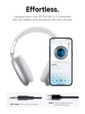 Hoco W65 Plus Happy ANC BT Headphones, Deep Space Gray